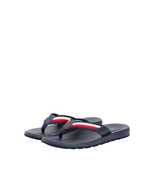 TOMMY HILFIGER（トミーヒルフィガー）の「モルデッドヒルフィガービーチサンダル（サンダル・メンズ・レッド・26.5cm/26cm/25cm）」の2枚目の写真