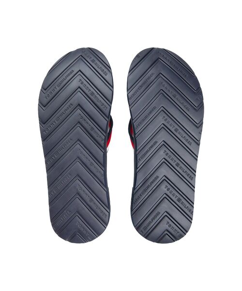 TOMMY HILFIGER（トミーヒルフィガー）の「モルデッドヒルフィガービーチサンダル（サンダル・メンズ・レッド・26.5cm/26cm/25cm）」の5枚目の写真