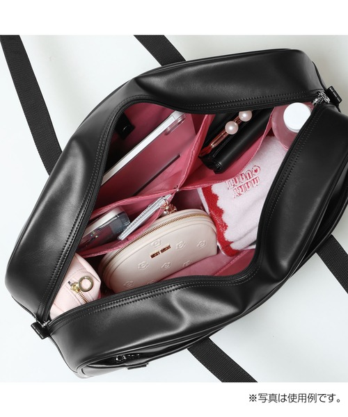 マリークワント スクールバック デイジーエンボス スクールバッグ（ブラック） | MARY QUANT ONLINE