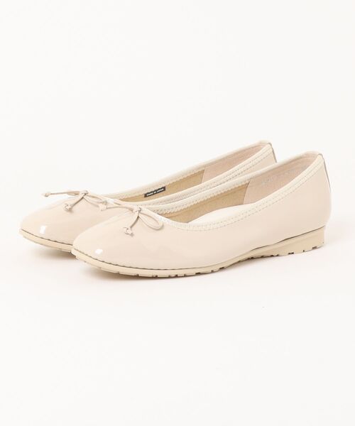Bridget Birkin(ブリジットバーキン)の「【Bridget Birkin Walk】シンプルリボンバレエパンプス(565310)(パンプス・レディース・ピンク系その他/ベージュ系その他/ブラック系その他・23/24/22.5/23.5/24.5)」の8枚目の写真