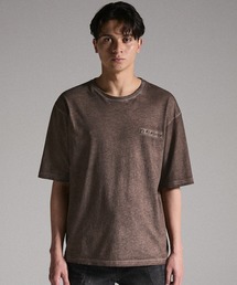 GRANCY(�O�����V�[)�́yGRANCY�zMilitary Studs Design Distressed T-shirt / �~���^���[�X�^�b�Y�f�U�C���_���[�WT�V���c(T�V���c/�J�b�g�\�[)