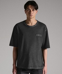 GRANCY(�O�����V�[)�́yGRANCY�zMilitary Studs Design Distressed T-shirt / �~���^���[�X�^�b�Y�f�U�C���_���[�WT�V���c(T�V���c/�J�b�g�\�[)