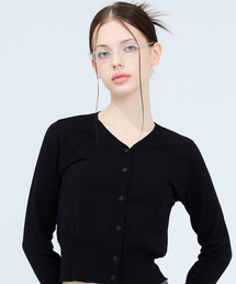 LVTR KNIT CARDIGAN(BLACK)