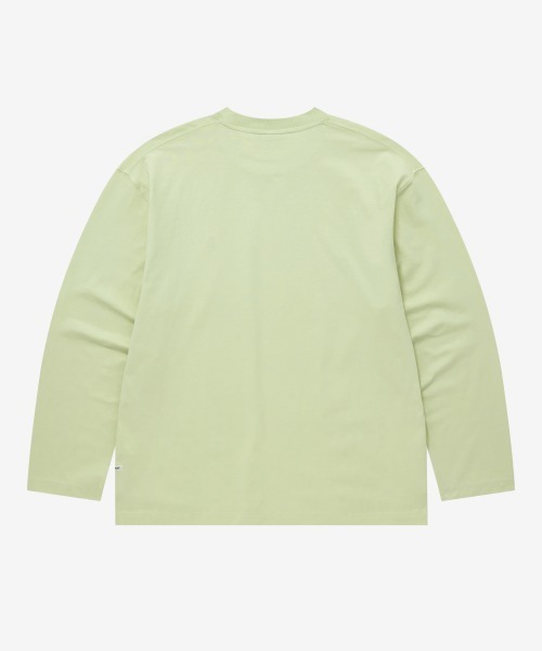 COVERNAT(カバーナット)の「SMALL C LOGO LONG SLEEVE(Tシャツ/カットソー・メンズ・ブラック/ライトグリーン/ホワイト・SMALL/MEDIUM/LARGE/X-LARGE)」の4枚目の写真