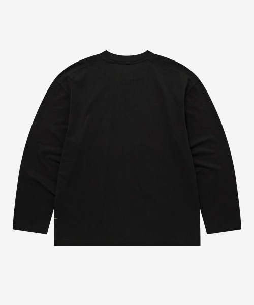 COVERNAT(カバーナット)の「SMALL C LOGO LONG SLEEVE(Tシャツ/カットソー・メンズ・ブラック/ライトグリーン/ホワイト・SMALL/MEDIUM/LARGE/X-LARGE)」の6枚目の写真
