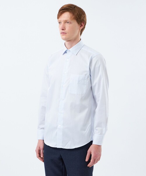 MACKINTOSH PHILOSOPHY(マッキントッシュ フィロソフィー)の「【WEB&一部店舗限定】長袖セミワイドカラー 柄バリエーション(シャツ/ブラウス・メンズ・ブルー系その他3/ピンク/グレー系その他/ピンク系その他3・36/42/40/38)」の14枚目の写真