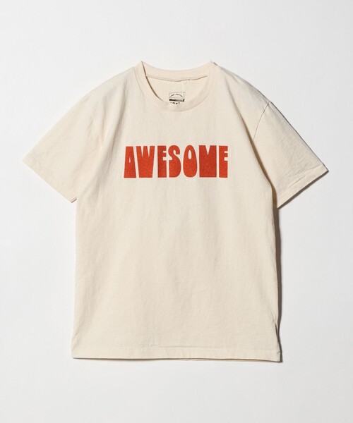 MIXTA（ミクスタ）の「【別注】＜MIXTA＞AWESOME Tシャツ（Tシャツ/カットソー・レディース・ナチュラル・S）」の7枚目の写真