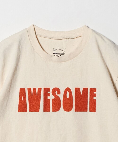 MIXTA（ミクスタ）の「【別注】＜MIXTA＞AWESOME Tシャツ（Tシャツ/カットソー・レディース・ナチュラル・S）」の9枚目の写真