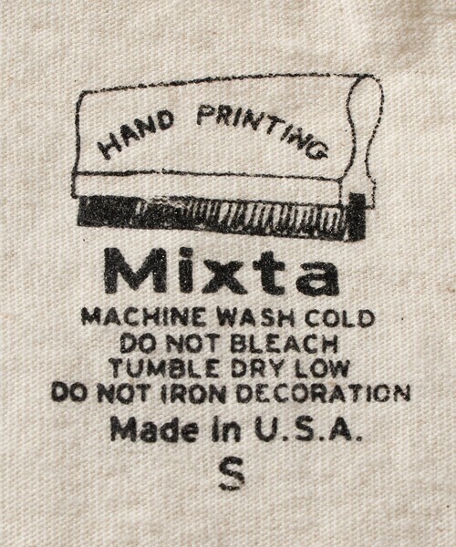 MIXTA（ミクスタ）の「【別注】＜MIXTA＞AWESOME Tシャツ（Tシャツ/カットソー・レディース・ナチュラル・S）」の13枚目の写真