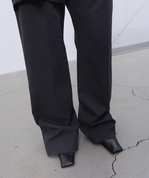 LCDC TM(エルシーディーシーティーエム)の「OVERLAY STRAIGHT PANTS (DARK GREY)(その他パンツ・レディース・その他・SMALL/MEDIUM)」の11枚目の写真