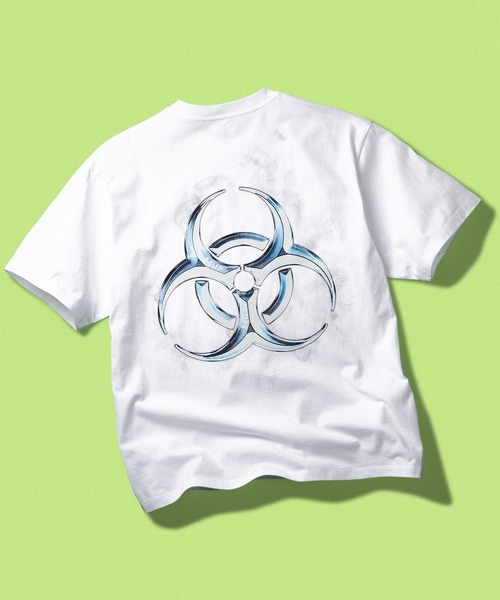 HUF(ハフ)の「SECTOR TEE(Tシャツ/カットソー・メンズ・ブラック/ホワイト・S/M/L/XL/XXL)」の2枚目の写真