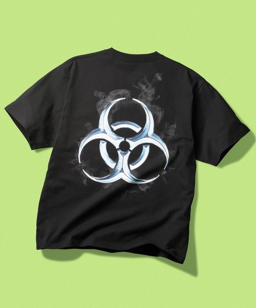 HUF(ハフ)の「SECTOR TEE(Tシャツ/カットソー・メンズ・ブラック/ホワイト・S/M/L/XL/XXL)」の1枚目の写真