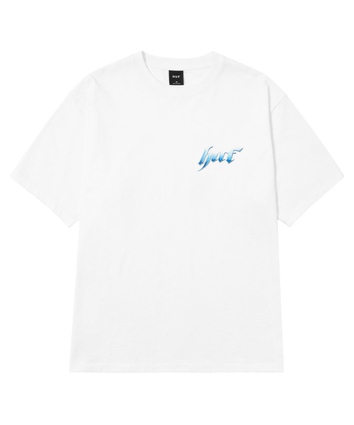 HUF(ハフ)の「SECTOR TEE(Tシャツ/カットソー・メンズ・ブラック/ホワイト・S/M/L/XL/XXL)」の4枚目の写真