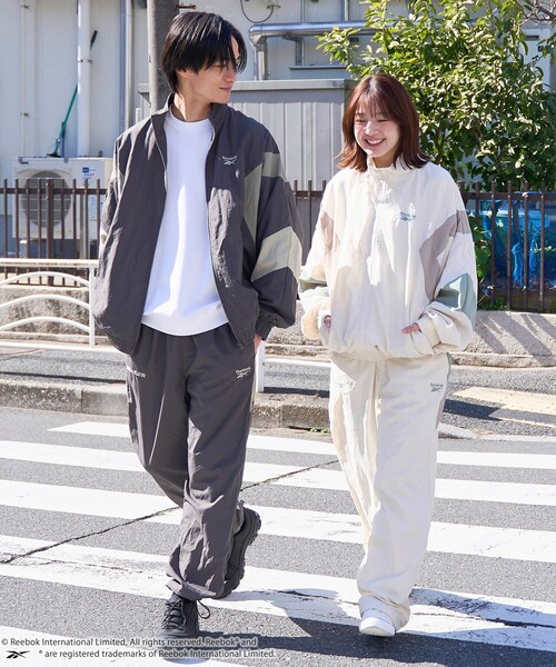 Reebok（リーボック）別注トラックジャケット（ナイロンジャケット