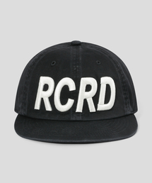 SLOW RECORD HOUSE（スローレコードハウス）の「ヴィンテージウォッシュドRCRDキャップ_ブラック（キャップ）」
