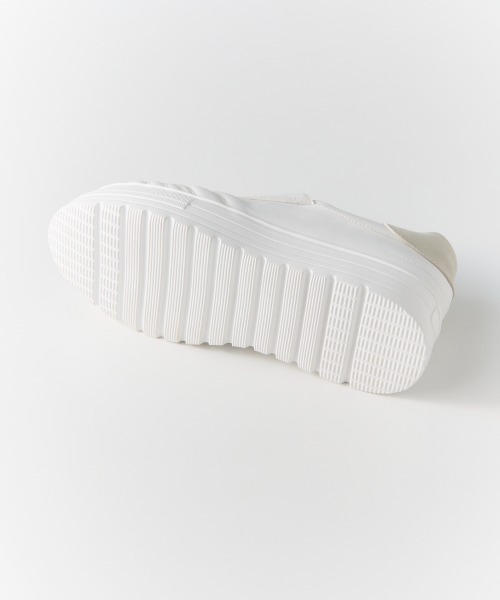 DOUBLE STANDARD CLOTHING（ダブルスタンダードクロージング）の「プラットフォームスリッポンスニーカー（スニーカー・レディース・オフホワイト・35.5/36.5/37.5）」の3枚目の写真