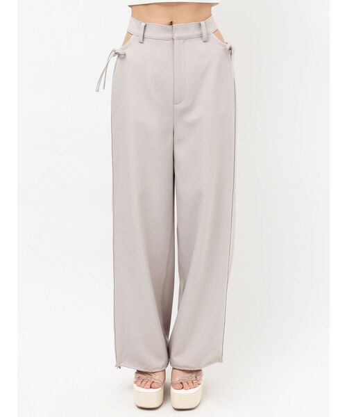 RESEXXY（リゼクシー）の「ウエストオープンパンツ（その他パンツ・レディース・ベージュ/ブラック・FREE）」の12枚目の写真