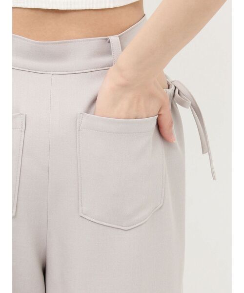 RESEXXY（リゼクシー）の「ウエストオープンパンツ（その他パンツ・レディース・ベージュ/ブラック・FREE）」の16枚目の写真