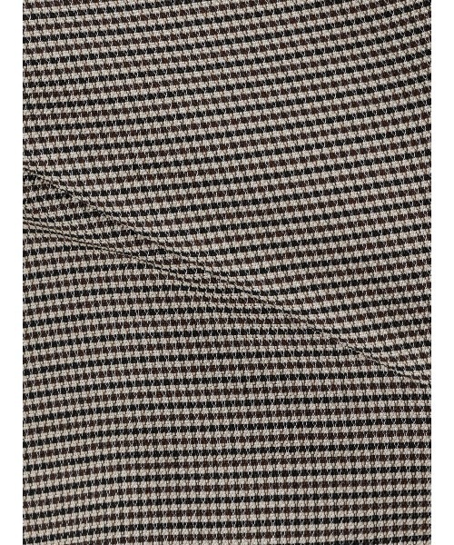 CIS.（シス）の「CIS. ショートジャケット ウォッシャブル カラミストレッチ ハウンドトゥース（テーラードジャケット・レディース・グレー/ベージュ・36(7号)/38(9号)）」の15枚目の写真