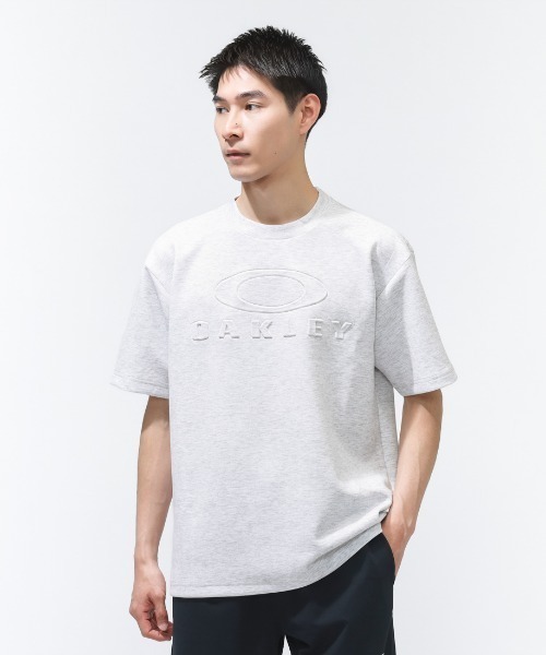 OAKLEY（オークリー）の「オークリー  ENHANCE QD SS TEE PONCH 5.0（Tシャツ/カットソー・メンズ・ネイビー/ブラック/グレー・M/L/LL/3L）」の2枚目の写真
