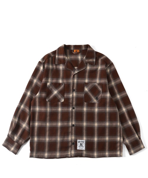 MFC STORE ORIGINAL MS LOGO OMBRE CHECK SHIRTS（シャツ/ブラウス