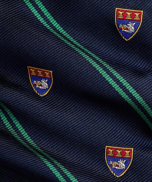 POLO RALPH LAUREN（ポロ ラルフ ローレン）の「ストライプド シルク クラブ ネクタイ（ネクタイ・メンズ・ネイビー系1・ONE）」の3枚目の写真