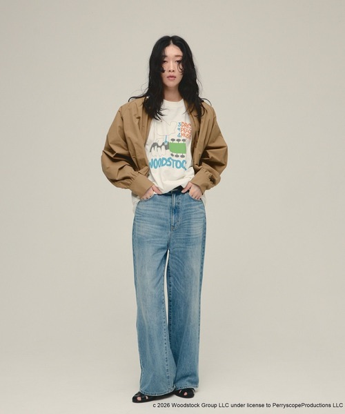 eL(エル)の「【eL】Wood Stock TEE SS/653158(Tシャツ/カットソー・レディース・ホワイト系その他/ブラック系その他・FREE)」の8枚目の写真