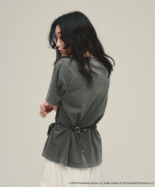 eL(エル)の「【eL】Wood Stock TEE SS/653158(Tシャツ/カットソー・レディース・ホワイト系その他/ブラック系その他・FREE)」の14枚目の写真