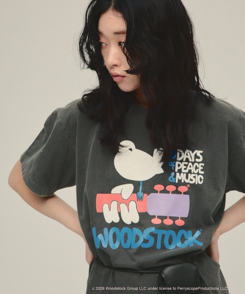 eL(エル)の「【eL】Wood Stock TEE SS/653158(Tシャツ/カットソー・レディース・ホワイト系その他/ブラック系その他・FREE)」の15枚目の写真