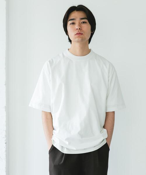 URBAN RESEARCH DOORS（アーバンリサーチドアーズ）の「クイックドライ ドロストショートスリーブTシャツ（Tシャツ/カットソー・メンズ・ブルー系その他/ホワイト/チャコールグレー/グレー・X-LARGE/LARGE/MEDIUM）」の22枚目の写真
