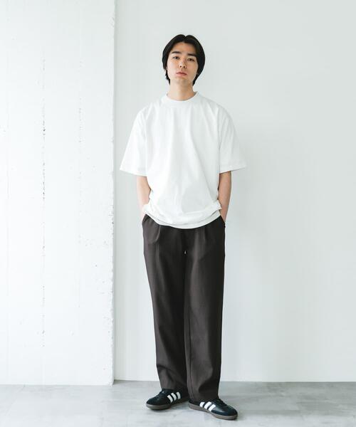 URBAN RESEARCH DOORS(アーバンリサーチドアーズ)の「『吸水速乾/接触冷感/イージーケア』クイックドライ ドロストショートスリーブTシャツ(Tシャツ/カットソー・メンズ・ブルー系その他/ホワイト/チャコールグレー/グレー・X-LARGE/LARGE/MEDIUM)」の10枚目の写真