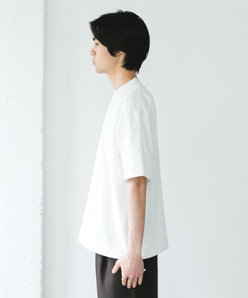 URBAN RESEARCH DOORS(アーバンリサーチドアーズ)の「『吸水速乾/接触冷感/イージーケア』クイックドライ ドロストショートスリーブTシャツ(Tシャツ/カットソー・メンズ・ブルー系その他/ホワイト/チャコールグレー/グレー・X-LARGE/LARGE/MEDIUM)」の13枚目の写真