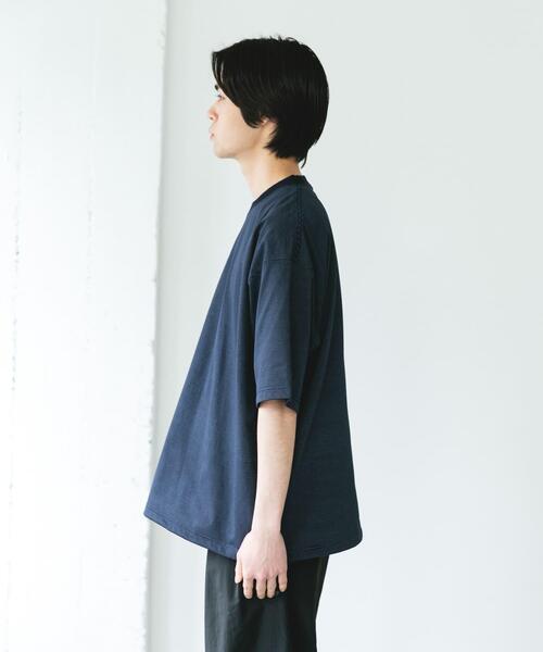 URBAN RESEARCH DOORS（アーバンリサーチドアーズ）の「クイックドライ ドロストショートスリーブTシャツ（Tシャツ/カットソー・メンズ・ブルー系その他/ホワイト/チャコールグレー/グレー・X-LARGE/LARGE/MEDIUM）」の10枚目の写真