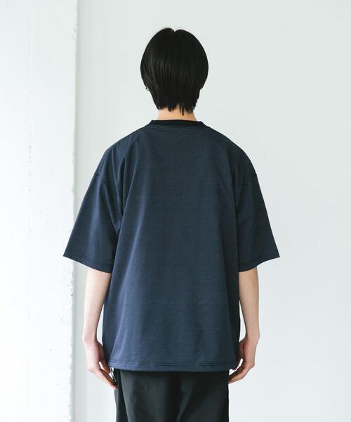 URBAN RESEARCH DOORS（アーバンリサーチドアーズ）の「クイックドライ ドロストショートスリーブTシャツ（Tシャツ/カットソー・メンズ・ブルー系その他/ホワイト/チャコールグレー/グレー・X-LARGE/LARGE/MEDIUM）」の11枚目の写真