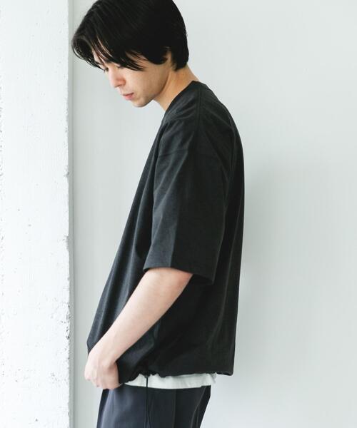 URBAN RESEARCH DOORS（アーバンリサーチドアーズ）の「クイックドライ ドロストショートスリーブTシャツ（Tシャツ/カットソー・メンズ・ブルー系その他/ホワイト/チャコールグレー/グレー・X-LARGE/LARGE/MEDIUM）」の17枚目の写真