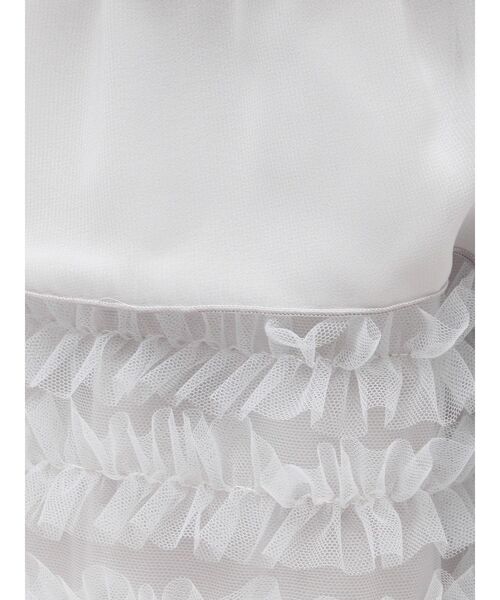 MERCURYDUO(マーキュリーデュオ)の「ティアードボリュームスカート(スカート・レディース・アイボリー/ライトグレー・MEDIUM/SMALL)」の5枚目の写真