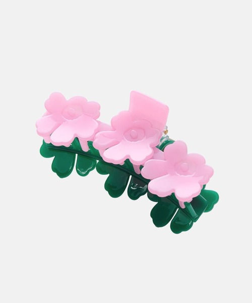 marimekko(マリメッコ)の「Mini Unikko / Hair Clip(バレッタ/ヘアクリップ・レディース・グリーン/ベビーピンク・FREE)」の3枚目の写真