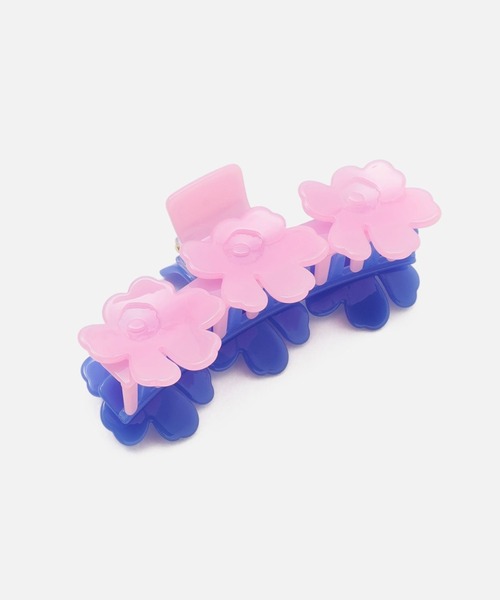 marimekko(マリメッコ)の「Mini Unikko / Hair Clip(バレッタ/ヘアクリップ・レディース・グリーン/ベビーピンク・FREE)」の6枚目の写真