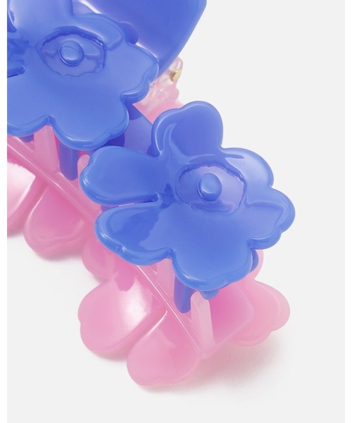 marimekko(マリメッコ)の「Mini Unikko / Hair Clip(バレッタ/ヘアクリップ・レディース・グリーン/ベビーピンク・FREE)」の8枚目の写真
