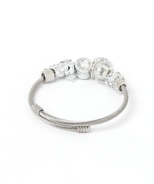 kutir（クティール）の「kutirlune／ハートモチーフブレスレット（ブレスレット・レディース・シルバー・FREE）」の5枚目の写真