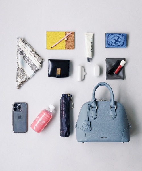 HIMIKO(ヒミコ)の「【HIMIKO】ミニボストンバッグ/661182(ショルダーバッグ・レディース・ブラック/シルバー/ブルー・FREE)」の20枚目の写真