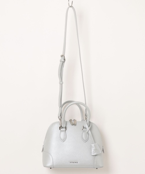 HIMIKO(ヒミコ)の「【HIMIKO】ミニボストンバッグ/661182(ショルダーバッグ・レディース・ブラック/シルバー/ブルー・FREE)」の10枚目の写真