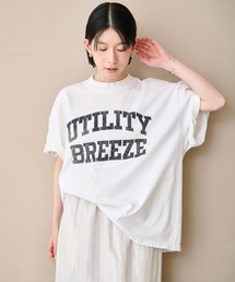 kha:ki（カーキ）の「「KHA:KI / カーキ」ワイドTシャツ -ユーティリティブリーズ-（Tシャツ/カットソー）」