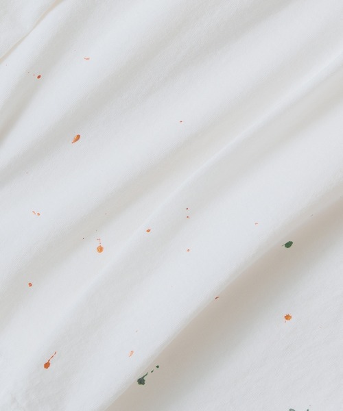 kha:ki（カーキ）の「「KHA:KI / カーキ」ワイドTシャツ -ユーティリティブリーズ-（Tシャツ/カットソー・レディース・ホワイト/ブラウン/ブラック・1）」の11枚目の写真