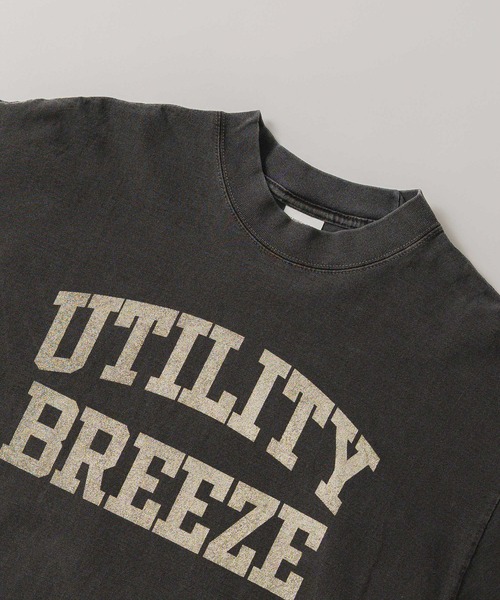 kha:ki（カーキ）の「「KHA:KI / カーキ」ワイドTシャツ -ユーティリティブリーズ-（Tシャツ/カットソー・レディース・ホワイト/ブラウン/ブラック・1）」の12枚目の写真