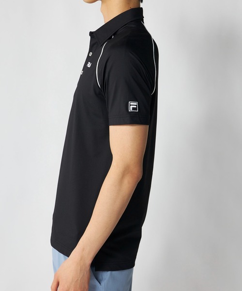 FILA GOLF(フィラゴルフ )の「半袖シャツ(シャツ/ブラウス・メンズ・ブラック/ネイビー/オフホワイト・X-LARGE/LARGE/XX-LARGE/MEDIUM)」の8枚目の写真