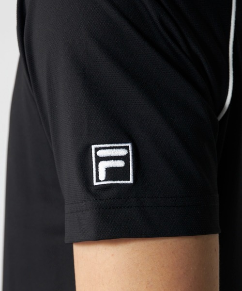 FILA GOLF(フィラゴルフ )の「半袖シャツ(シャツ/ブラウス・メンズ・ブラック/ネイビー/オフホワイト・X-LARGE/LARGE/XX-LARGE/MEDIUM)」の11枚目の写真