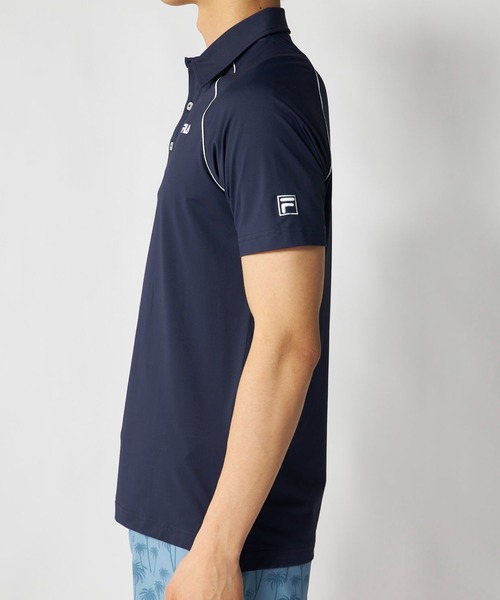 FILA GOLF(フィラゴルフ )の「半袖シャツ(シャツ/ブラウス・メンズ・ブラック/ネイビー/オフホワイト・X-LARGE/LARGE/XX-LARGE/MEDIUM)」の12枚目の写真