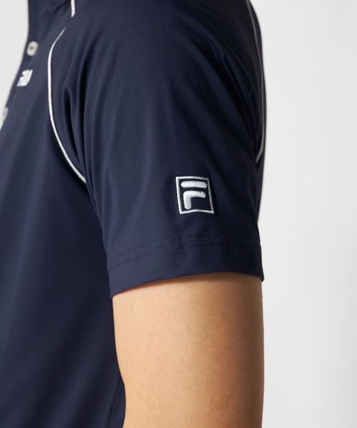 FILA GOLF(フィラゴルフ )の「半袖シャツ(シャツ/ブラウス・メンズ・ブラック/ネイビー/オフホワイト・X-LARGE/LARGE/XX-LARGE/MEDIUM)」の15枚目の写真