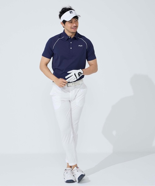 FILA GOLF(フィラゴルフ )の「半袖シャツ(シャツ/ブラウス・メンズ・ブラック/ネイビー/オフホワイト・X-LARGE/LARGE/XX-LARGE/MEDIUM)」の16枚目の写真